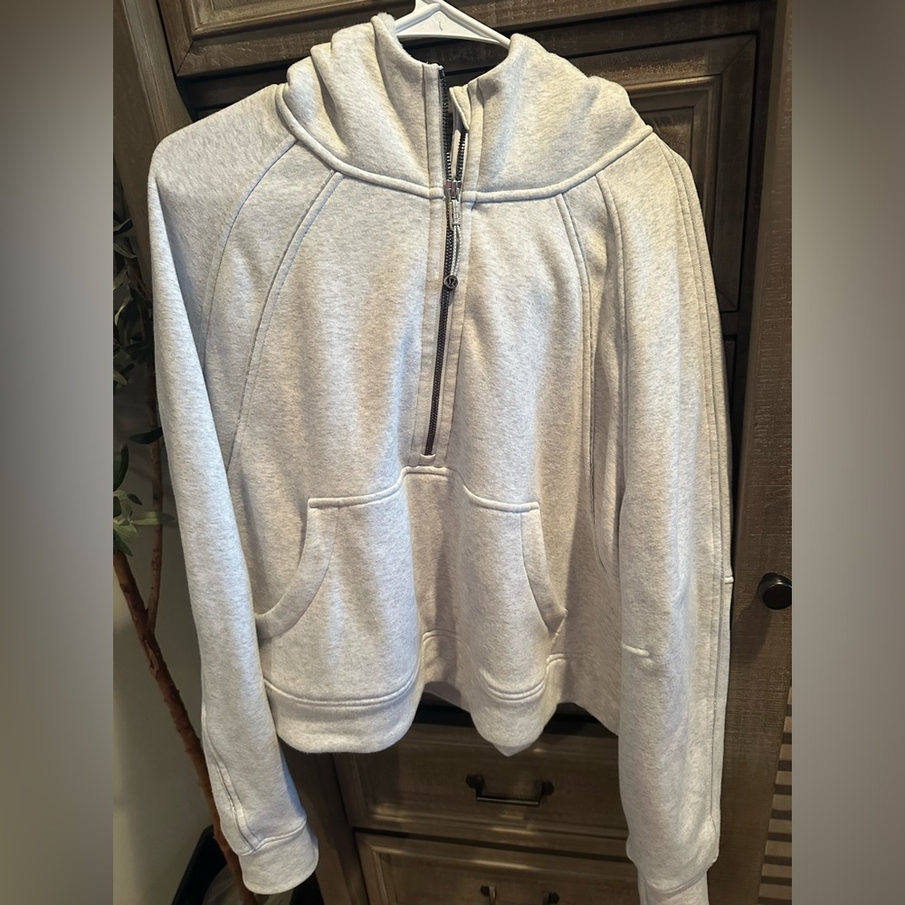 Lululemon Scuba Half Zip Hoodie {plush}      Xl/XXL